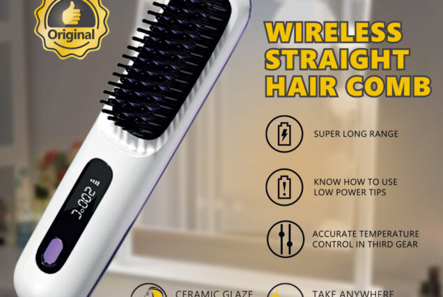 Wireless Straight Hair Comb