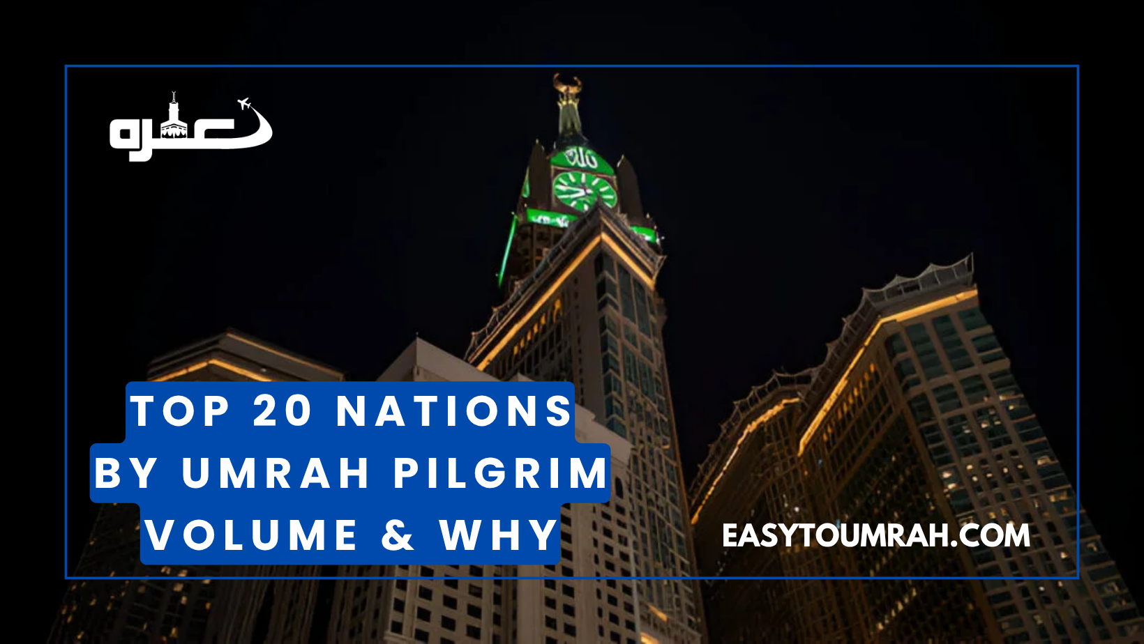 Top 20 Nations by Umrah Pilgrim Volume & Why