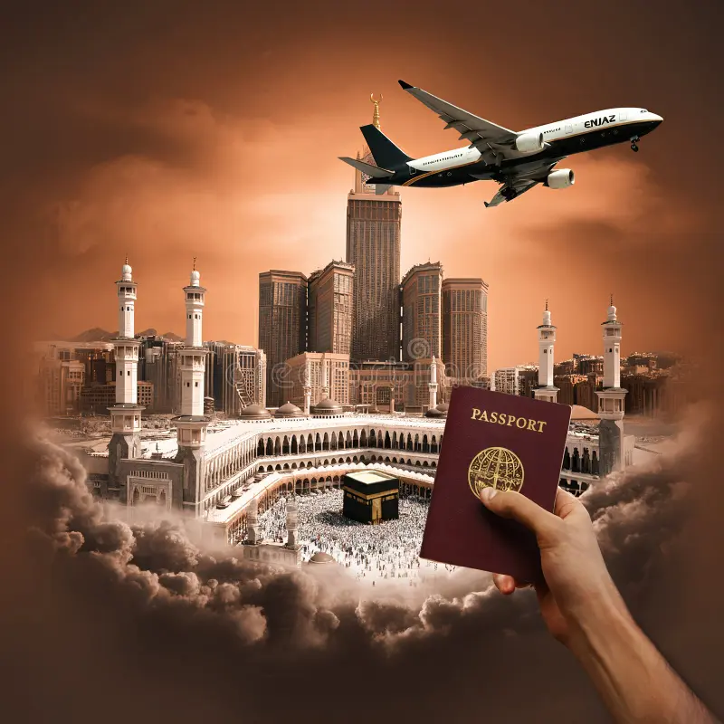 Umrah flight package from Dubai